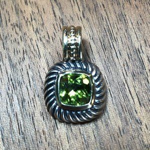 David Yurman Peridot Pendant